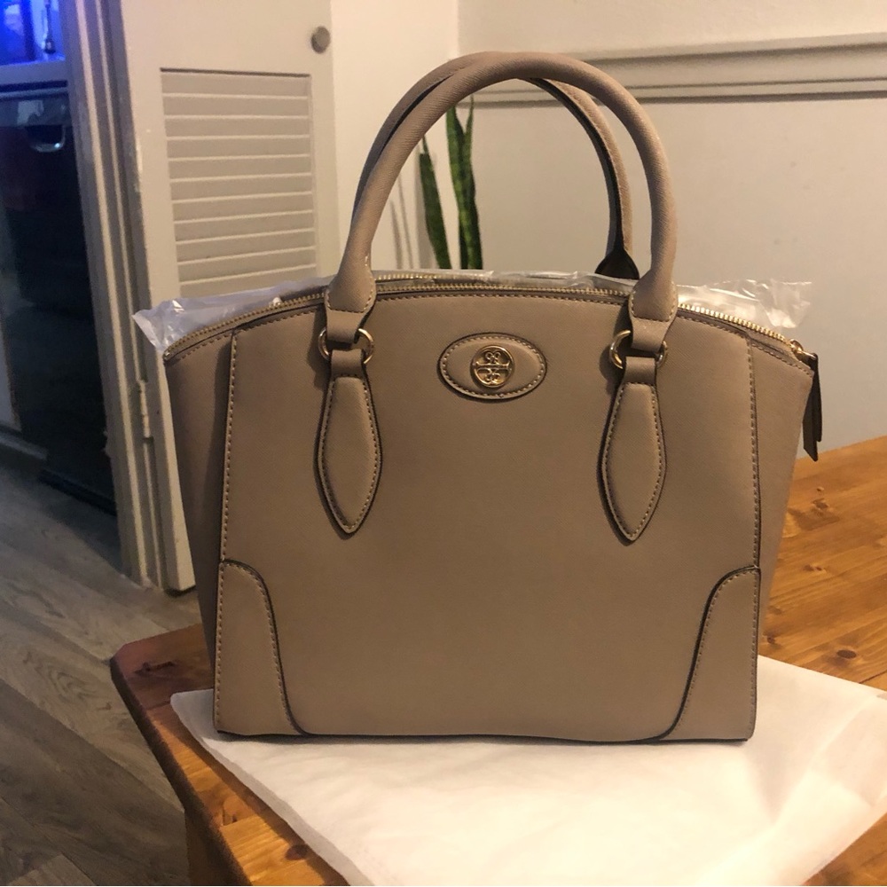 Nine West Taupe handbag